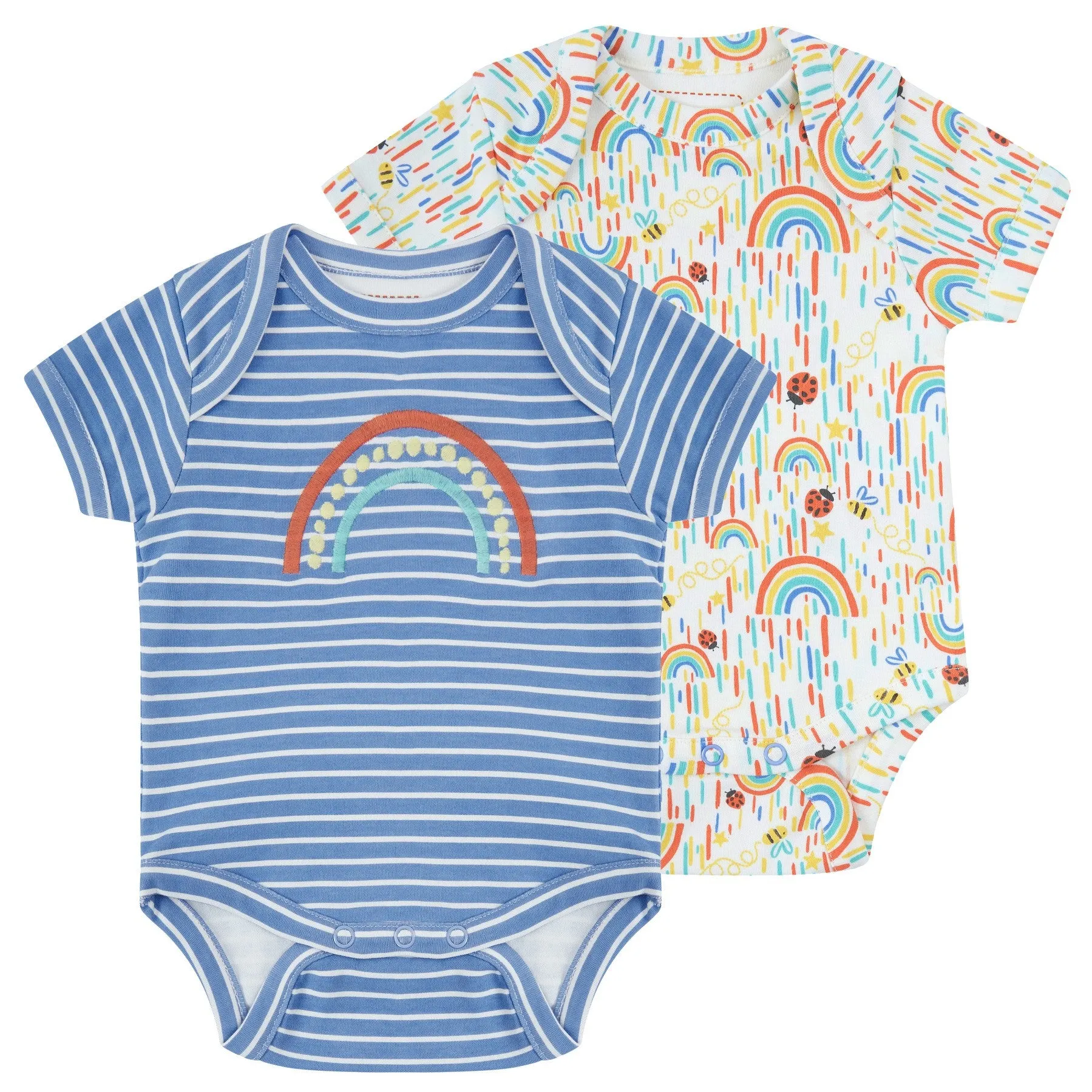 2 pack bodysuits- sun shower