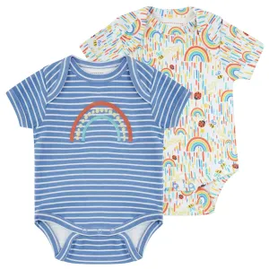 2 pack bodysuits- sun shower