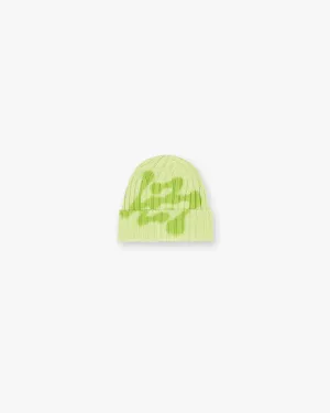 247 Heavy Rib Beanie - Shadow Lime