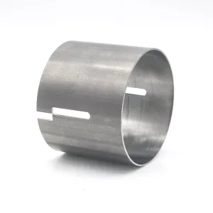 2.500" OD x 0.039" (1mm) Slip Joint Sleeve - 2.000" Overall Length - CP1 Titanium