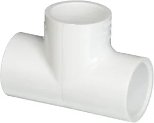 401-005 LASCO Fittings 1/2" Slip X Slip X Slip Schedule 40 Tee