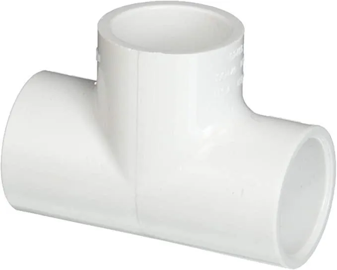 401-005 LASCO Fittings 1/2" Slip X Slip X Slip Schedule 40 Tee