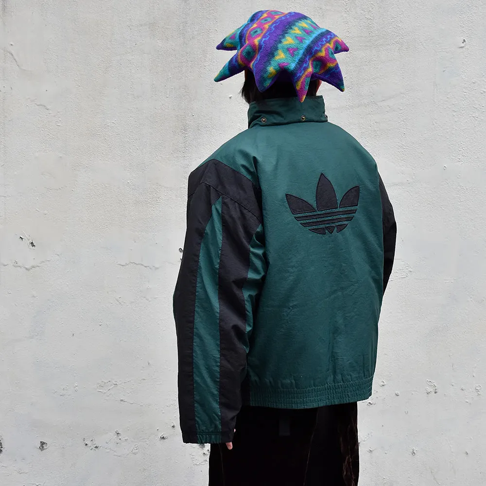 80’s～ adidas 中綿入り ナイロンジャケット 240203H
