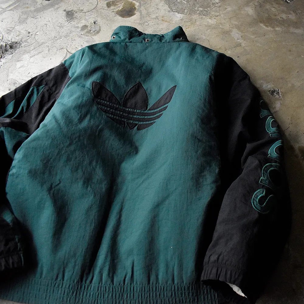 80’s～ adidas 中綿入り ナイロンジャケット 240203H