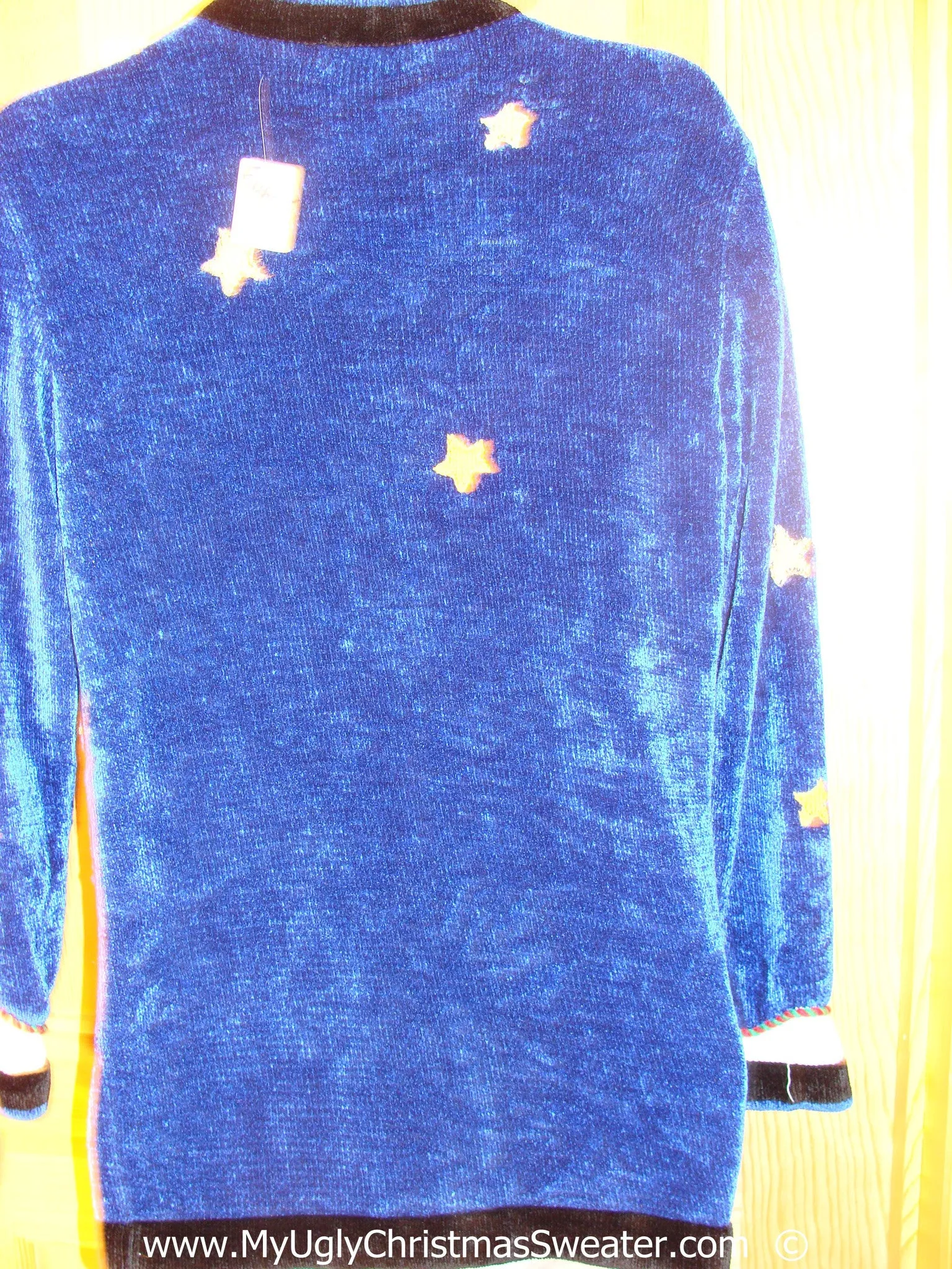 80s Holy Grail Reindeer Christmas Sweater
