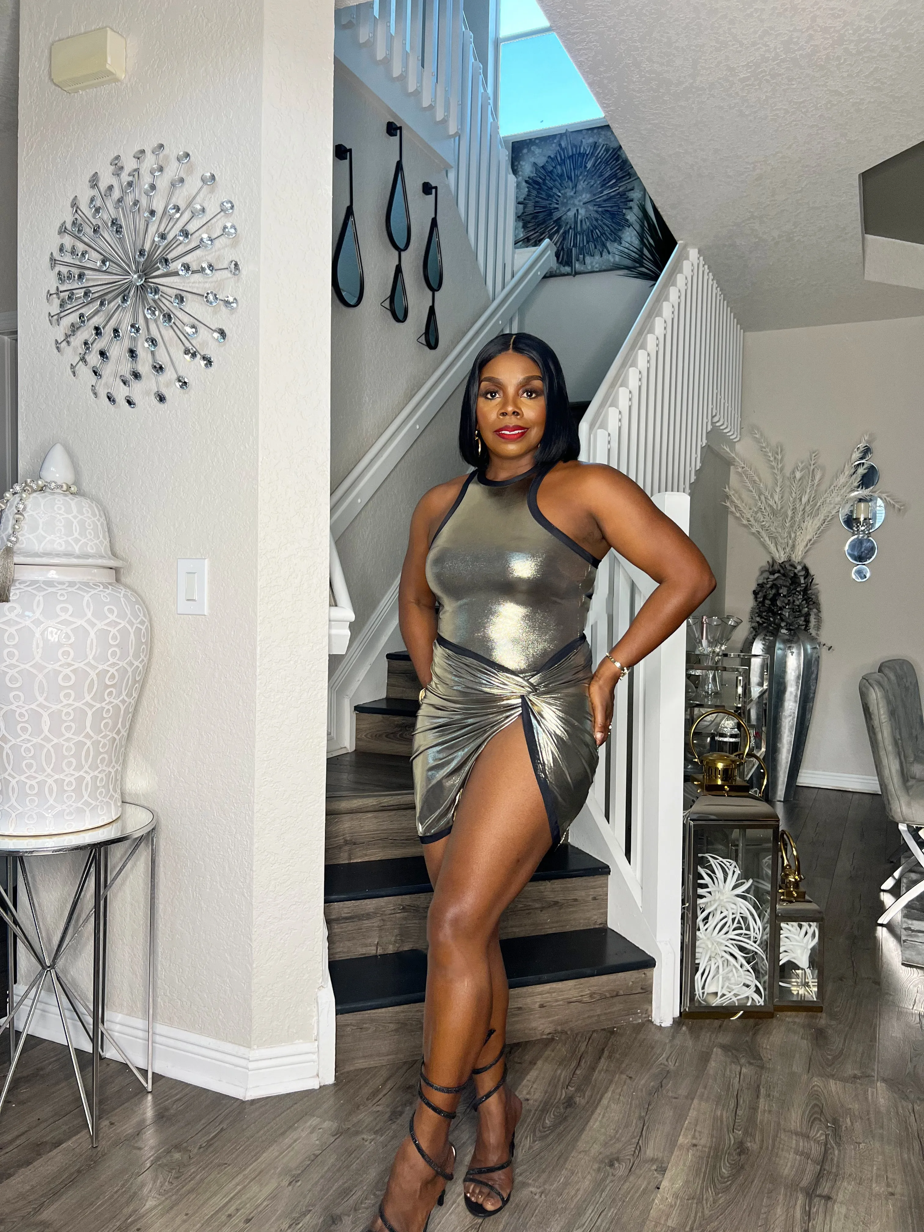 Alivia Bodysuit And Skirt Set