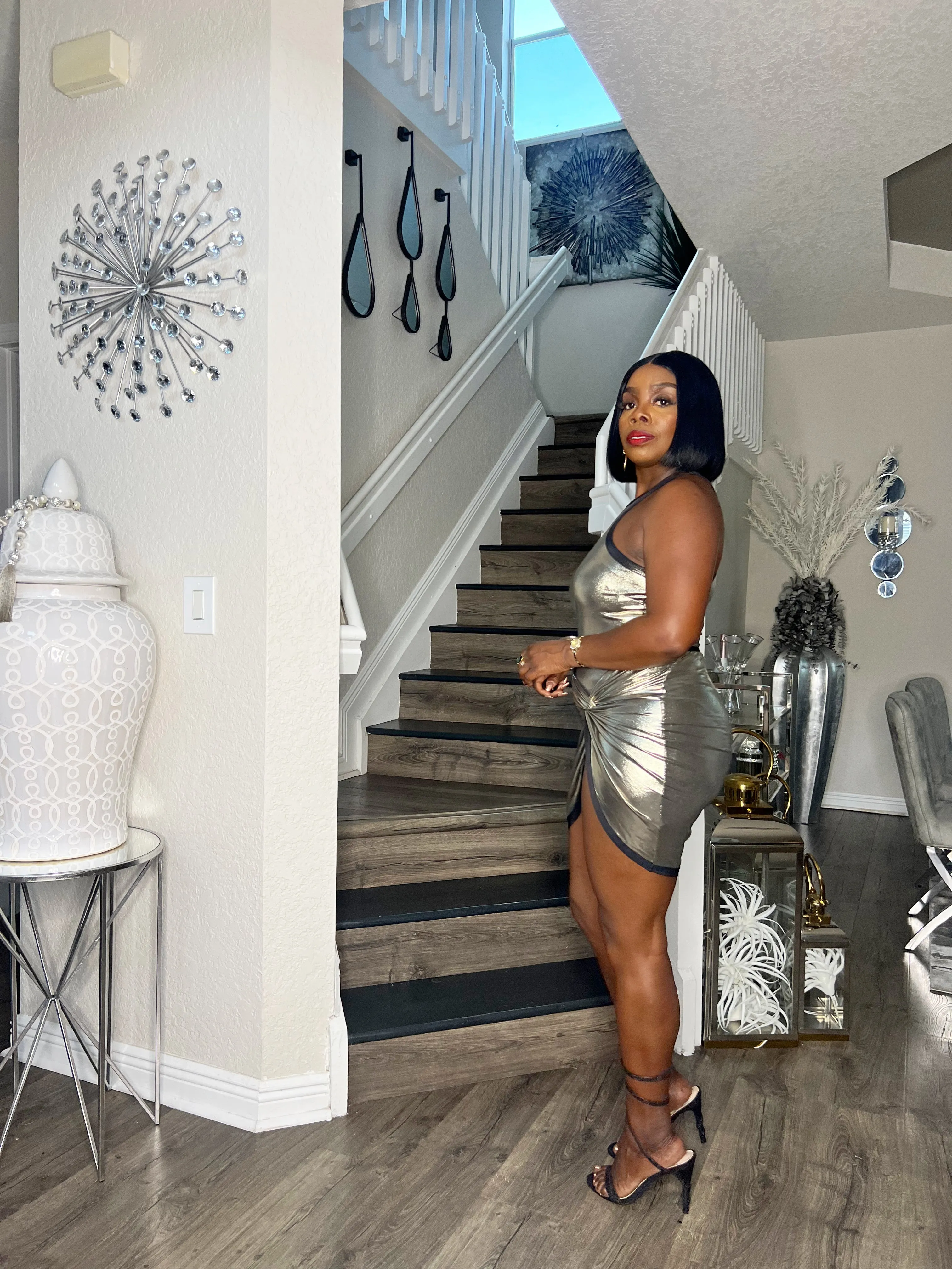 Alivia Bodysuit And Skirt Set