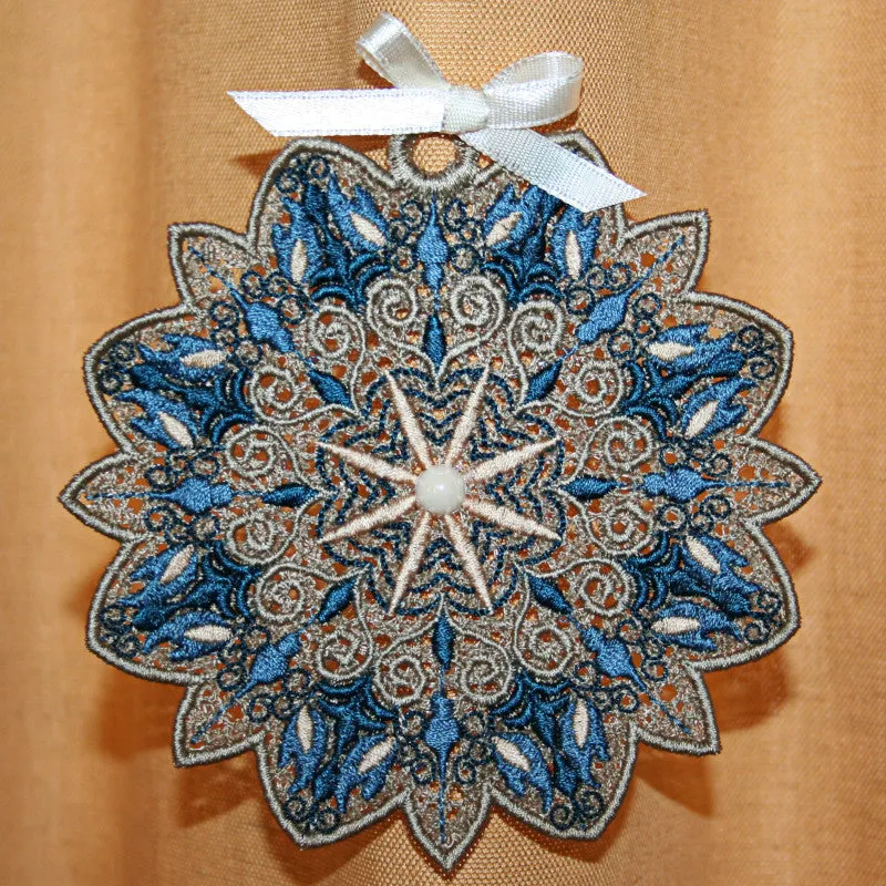 Antique Snowflake 01