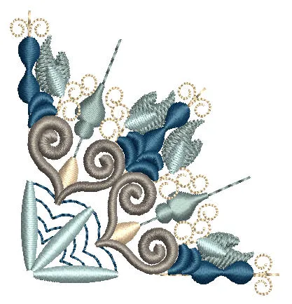 Antique Snowflake 01