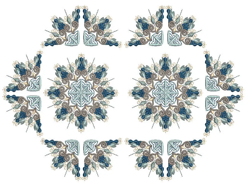 Antique Snowflake 01