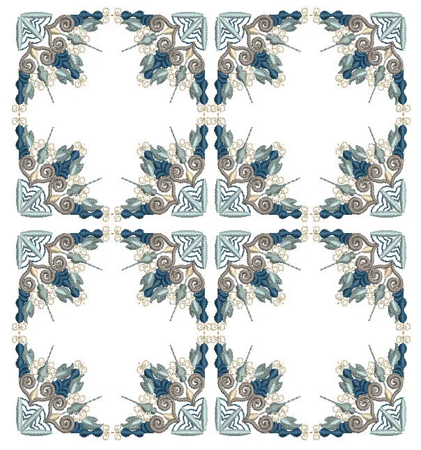 Antique Snowflake 01