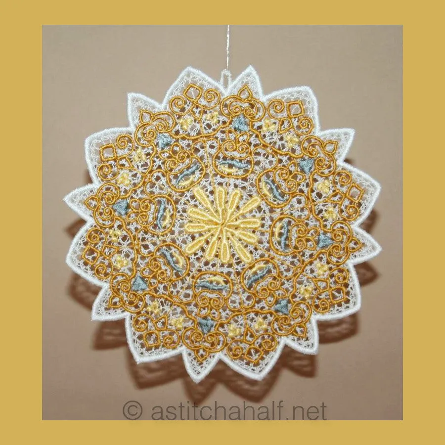 Antique Snowflake 02