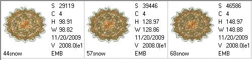 Antique Snowflake 02