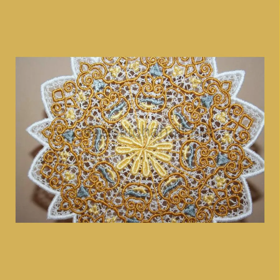 Antique Snowflake 02