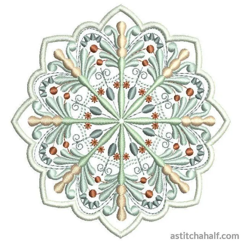 Antique Snowflake 03