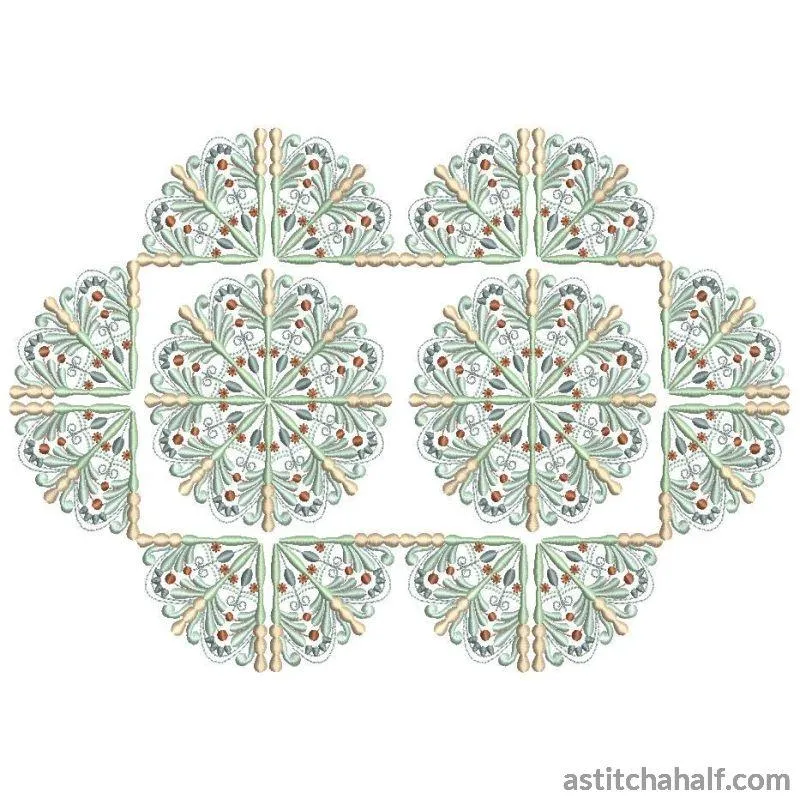 Antique Snowflake 03