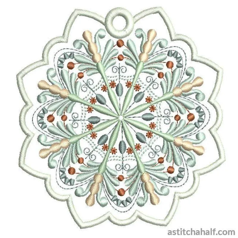 Antique Snowflake 03