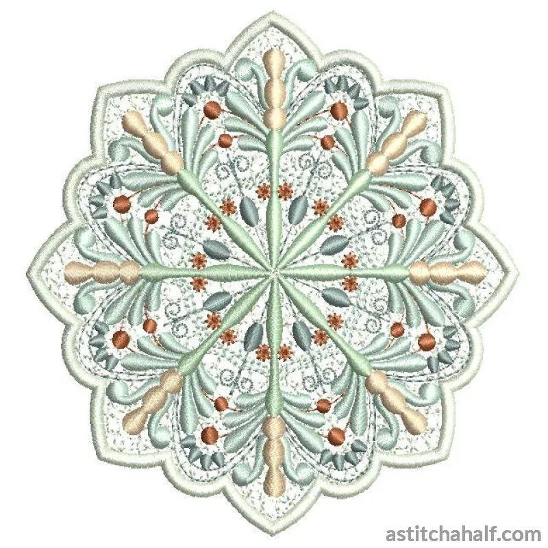 Antique Snowflake 03