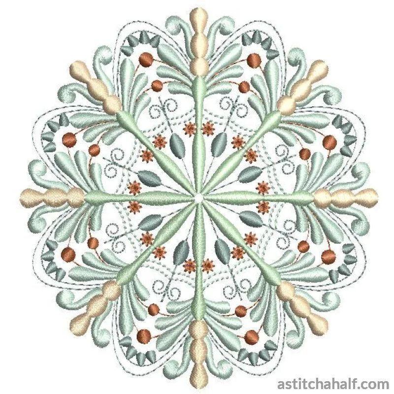 Antique Snowflake 03