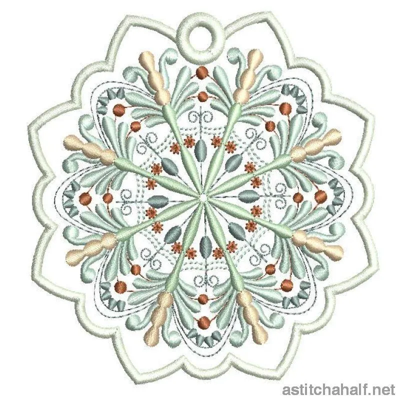Antique Snowflake 04