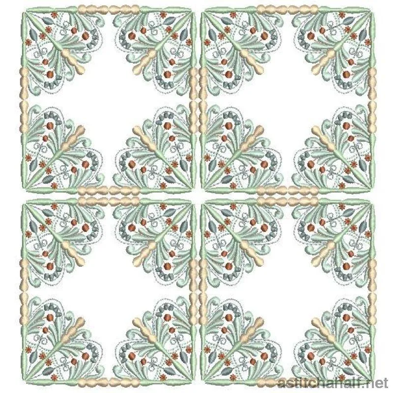 Antique Snowflake 04