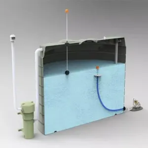 Aqua Vane Water Level Indicator for NZ Water Tanks