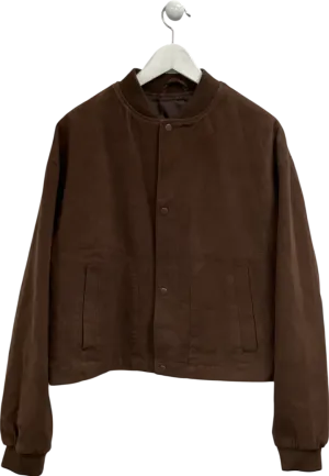 ASOS Brown Lightweight Bomber Jacket UK M