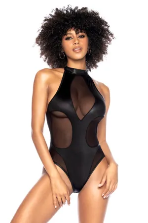 Athena Wet Look Bodysuit