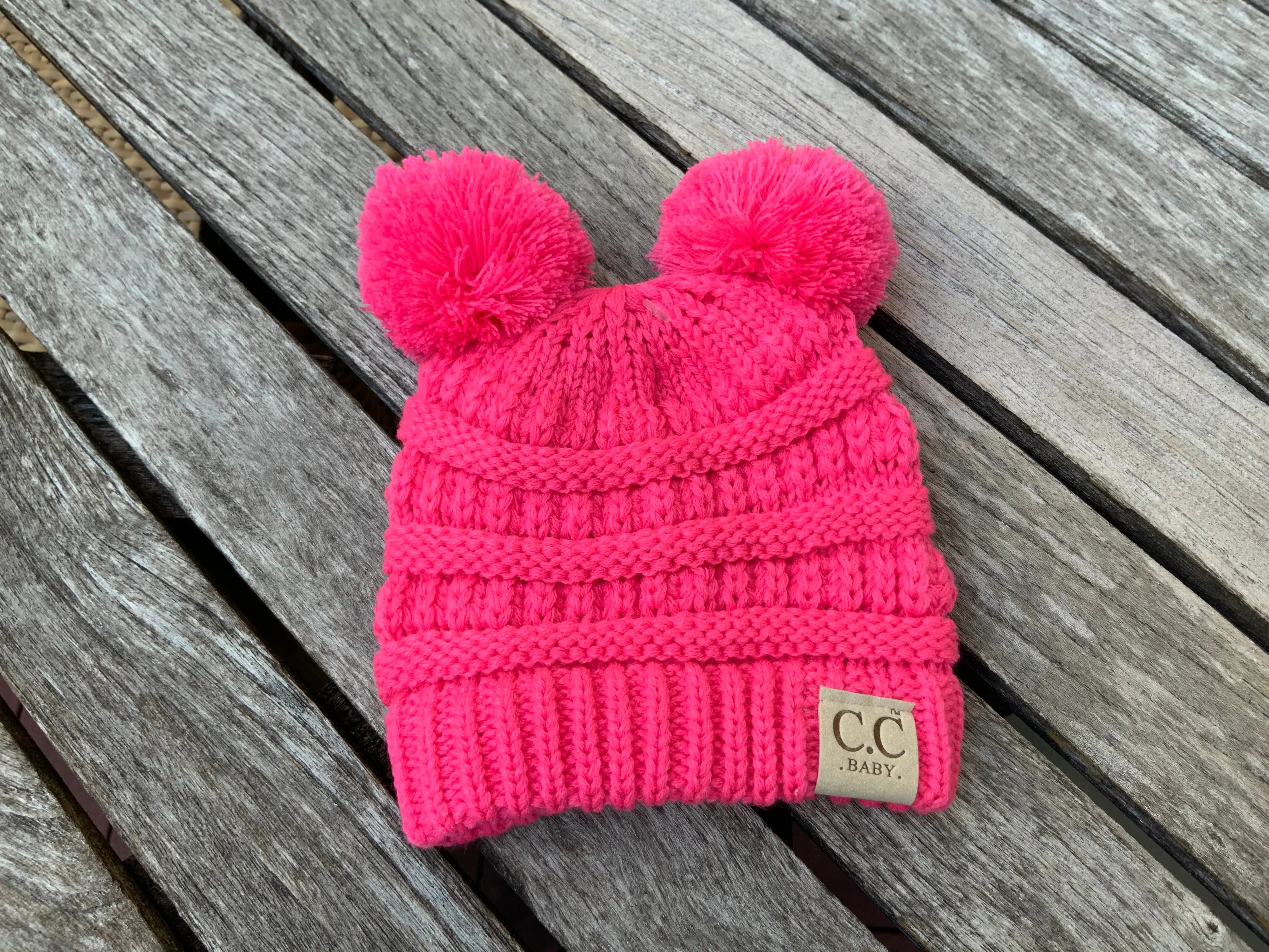 Authentic CC Baby Beanies and Double Pom Pom Beanies