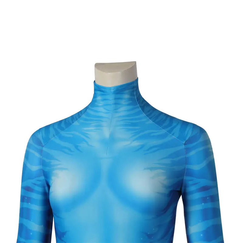 Avatar Neytiri Costume Avatar 2 The Way of Water Neytiri Spandex Cosplay Suit with Mask