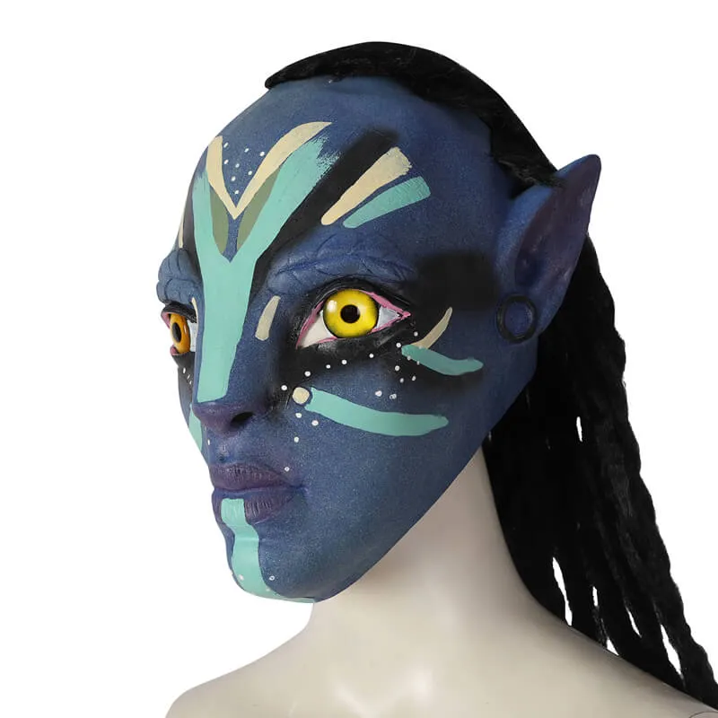 Avatar Neytiri Costume Avatar 2 The Way of Water Neytiri Spandex Cosplay Suit with Mask