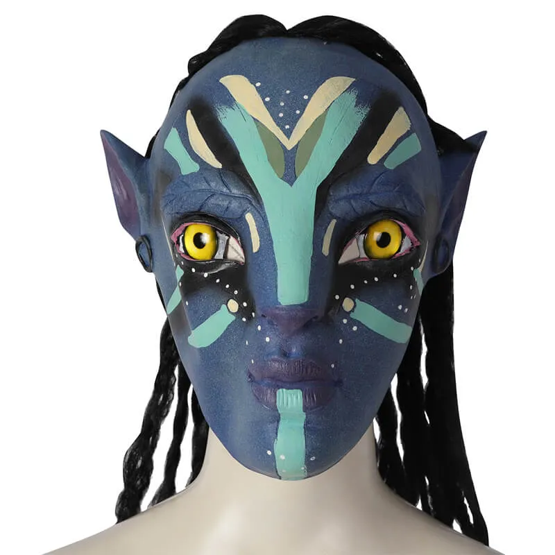 Avatar Neytiri Costume Avatar 2 The Way of Water Neytiri Spandex Cosplay Suit with Mask