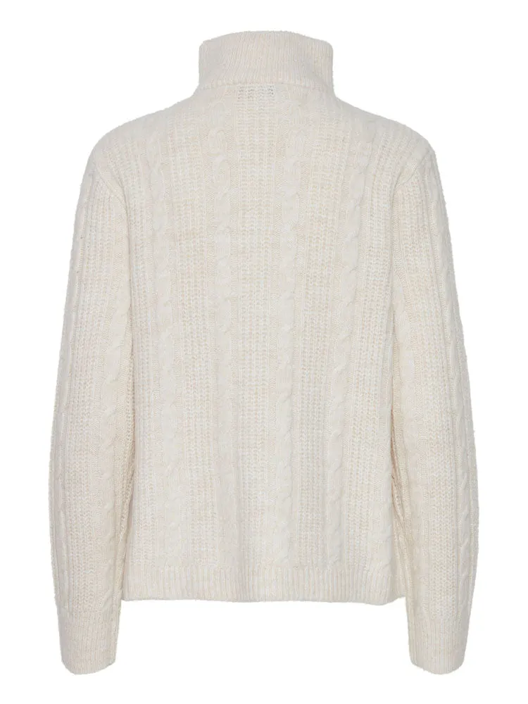 B Young ByNopa Half Zip Jumper Birch