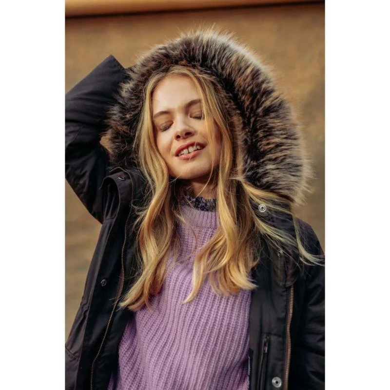 Barbour Amberley Ladies Wax Jacket - Rustic/Natural
