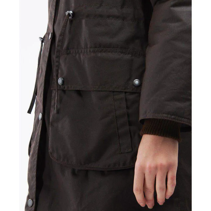 Barbour Amberley Ladies Wax Jacket - Rustic/Natural