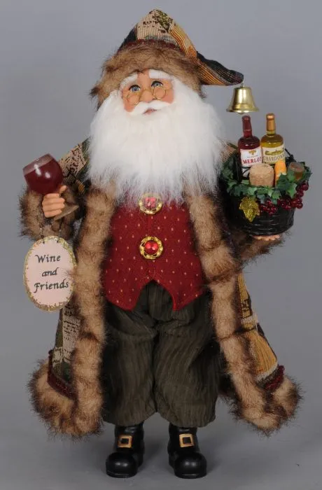 Basket of Cheer Santa