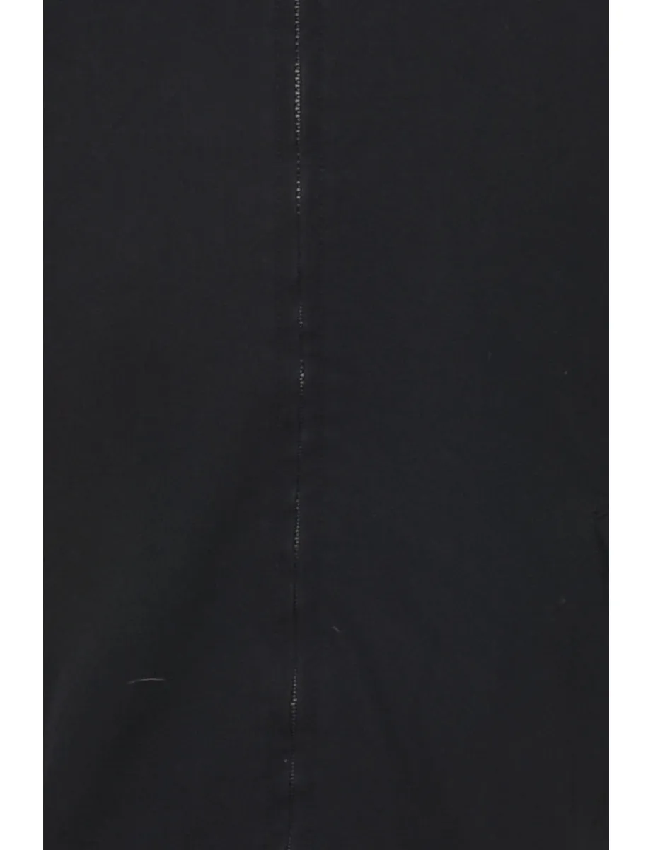 Black Bomber Jacket - L