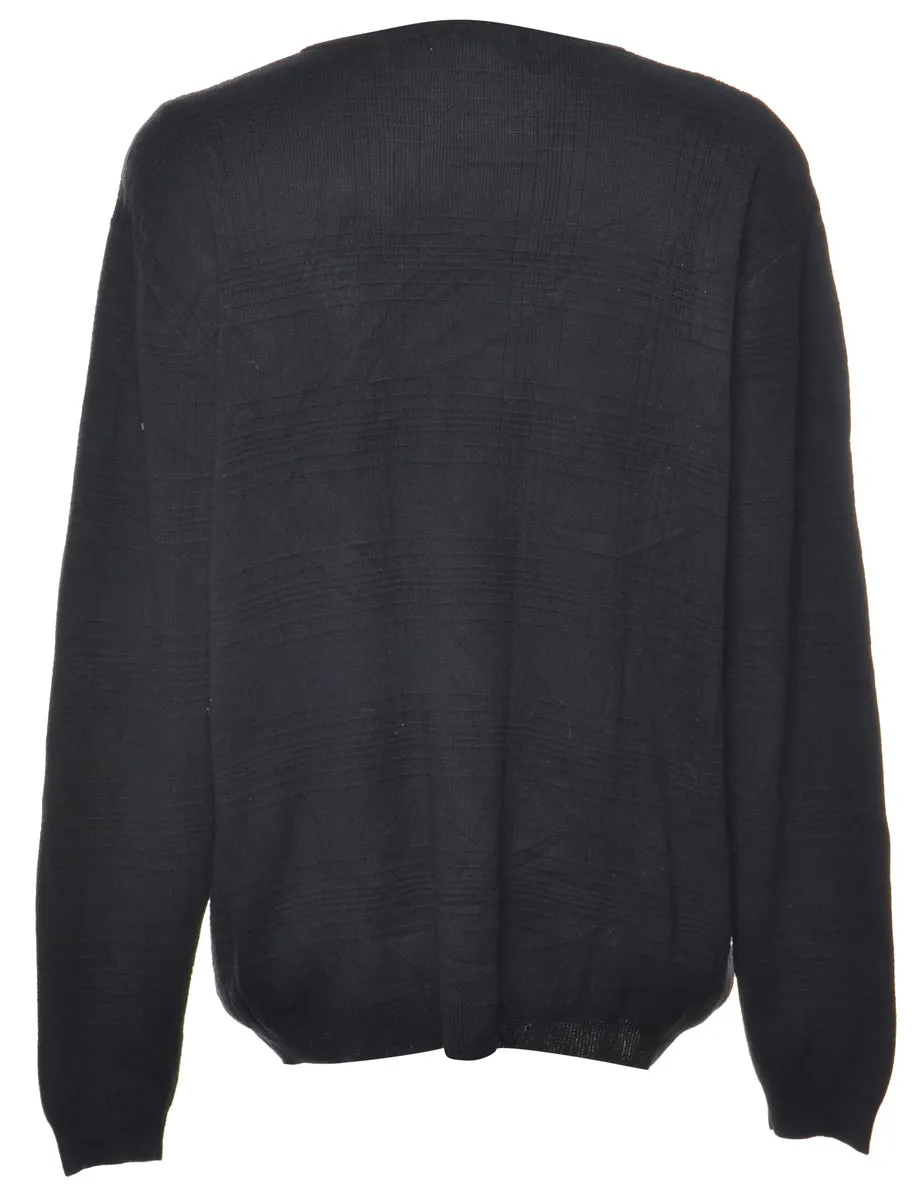 Black Geoffrey Beene Jumper - L