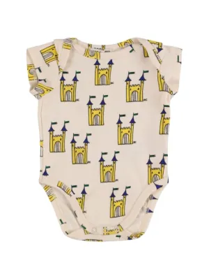 Bobo Choses   Castle print organic cotton bodysuit 