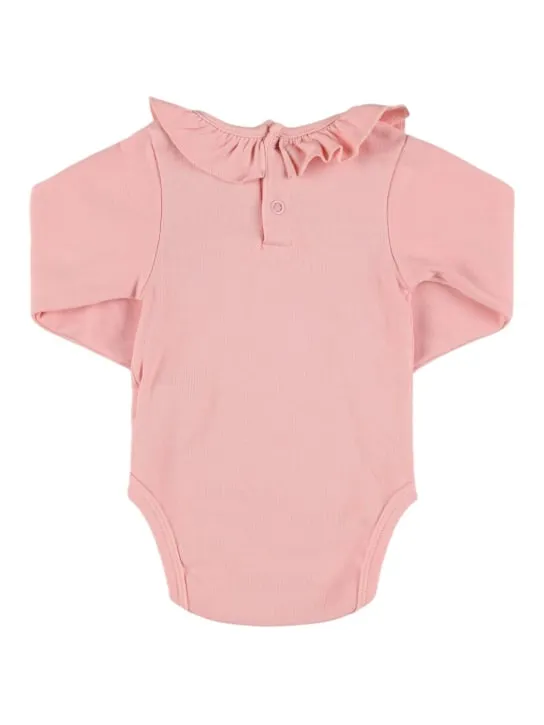 Bobo Choses   Moon printed organic cotton bodysuit 