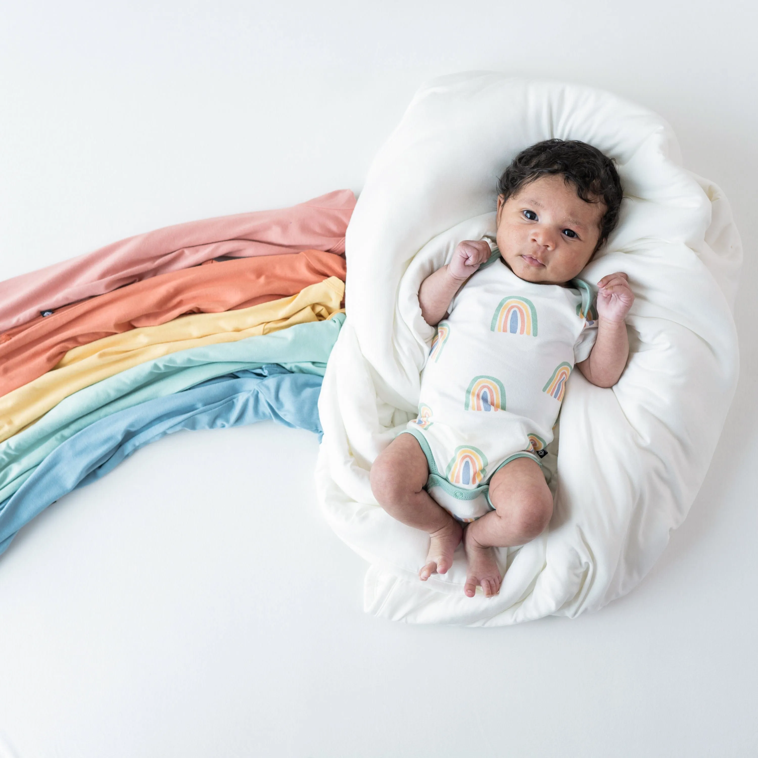 Bodysuit in Wasabi Rainbow