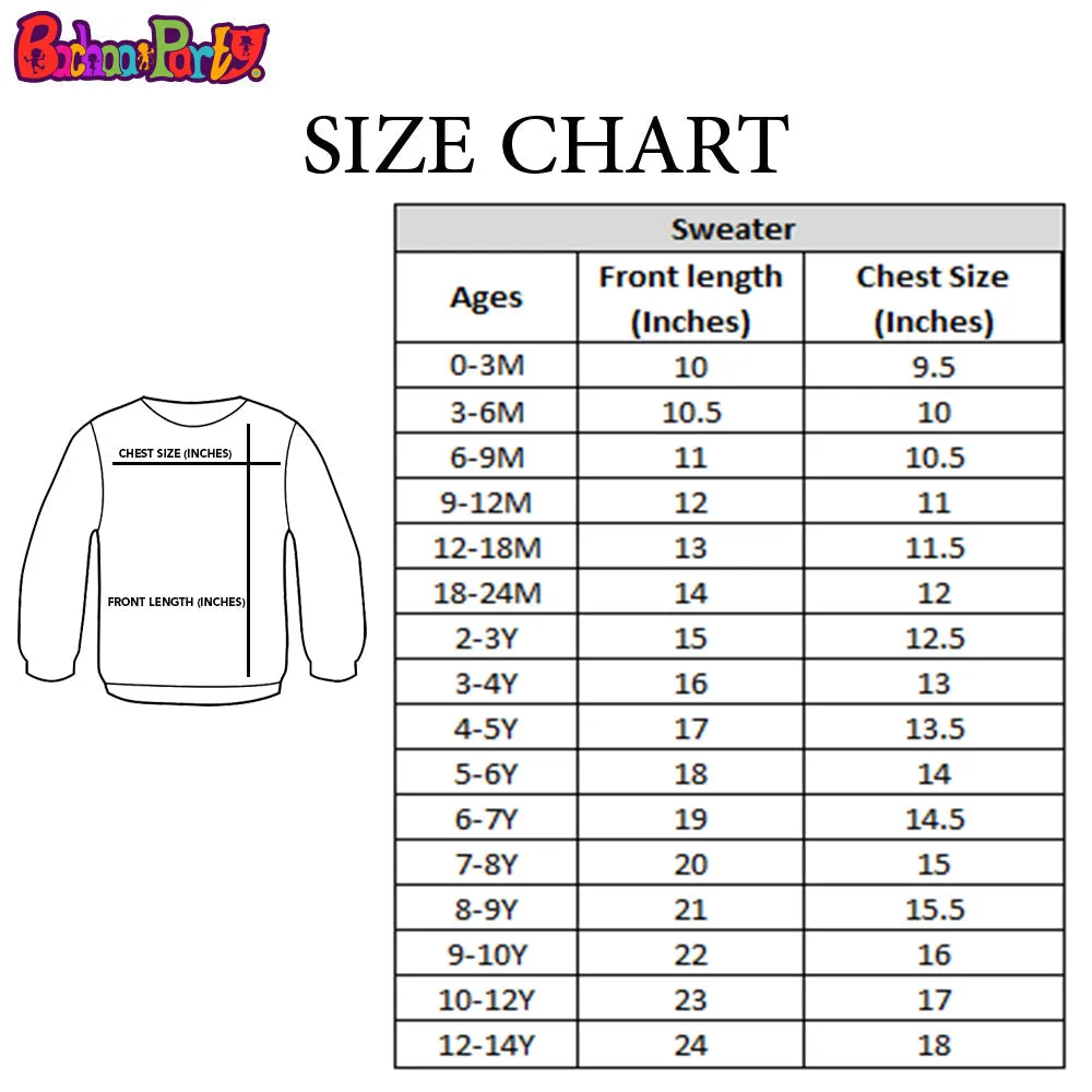 Boys Acrylic Full Sleeves Sweater - Multi