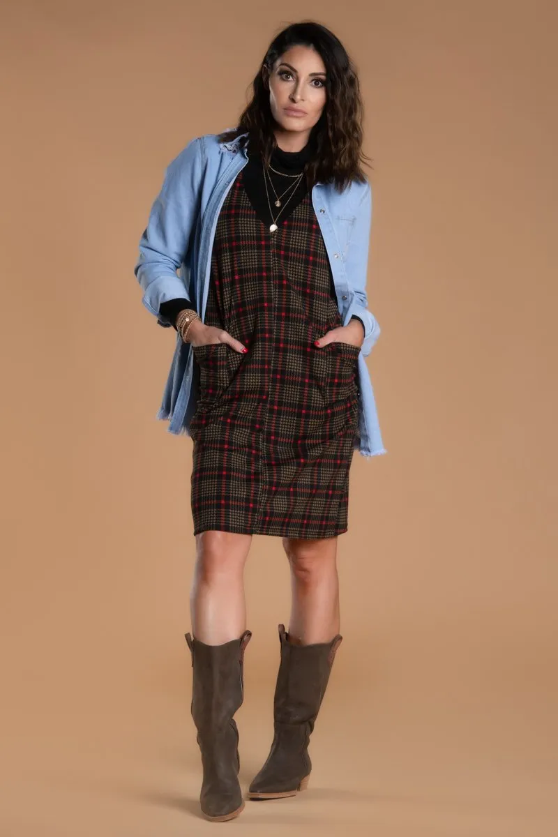 Brigitte Brianna Overall Dress