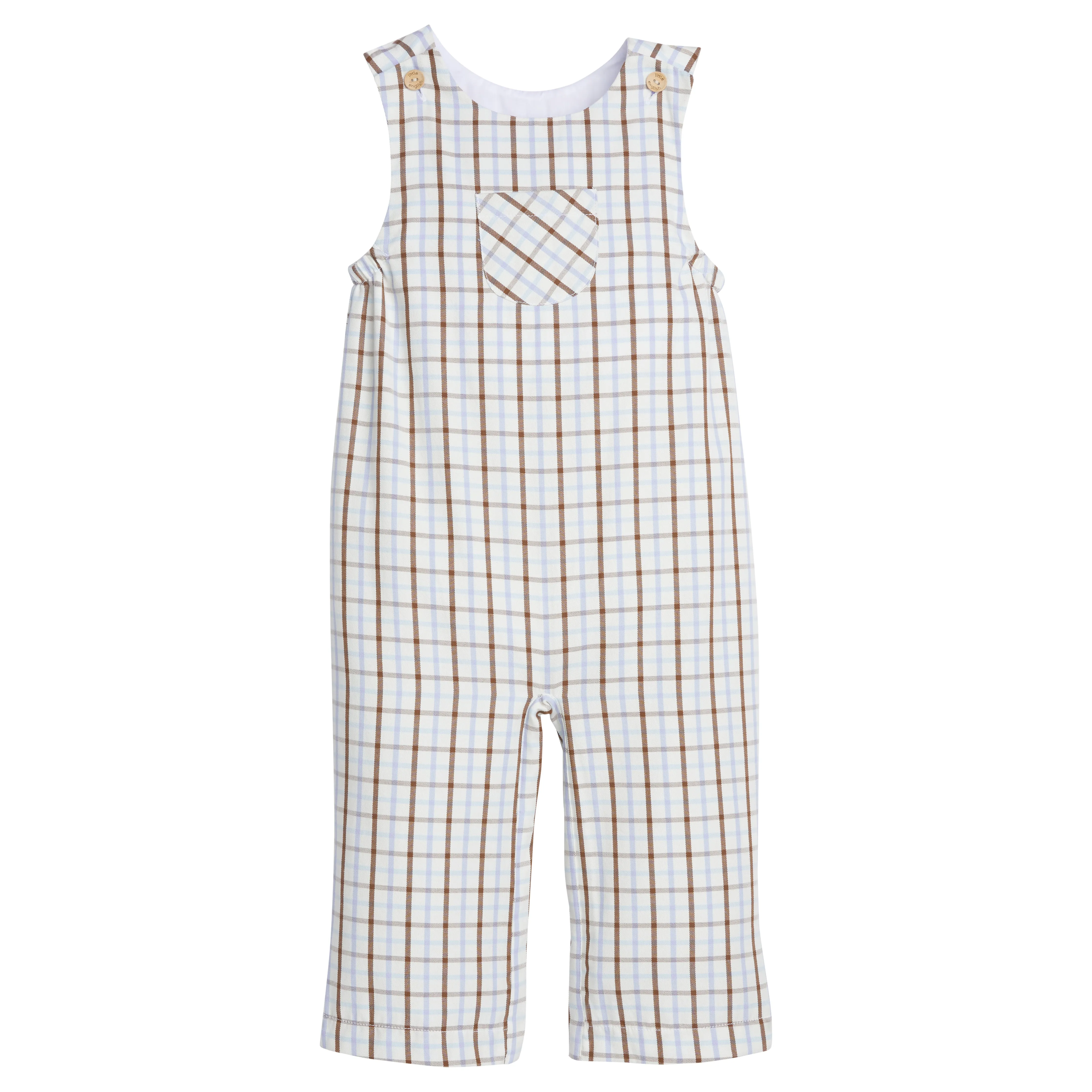Campbell Overall- Brownfield Plaid