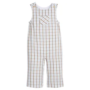 Campbell Overall- Brownfield Plaid