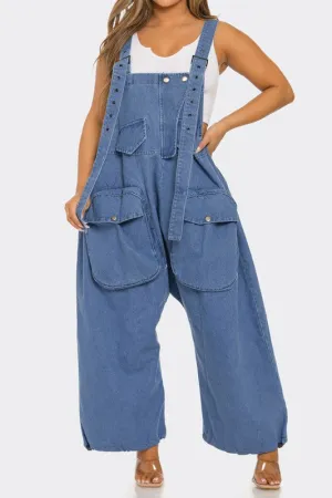 Cargo Overall Jumpsuit