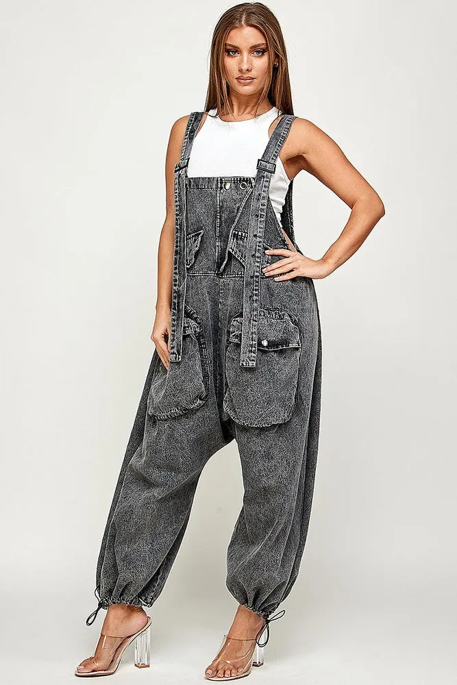 Cargo Overall Jumpsuit