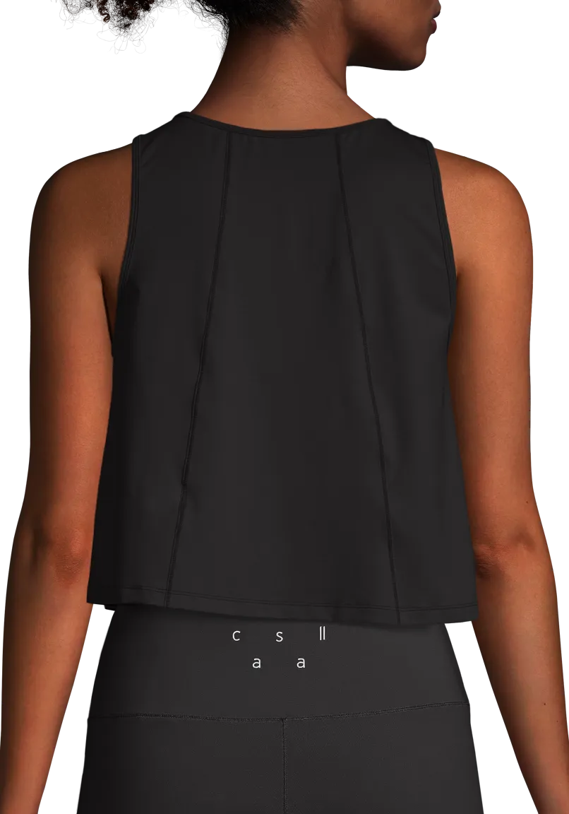 Casall Women&#x27;s A-Line Short Tank Black | Buy Casall Women&#x27;s A-Line Short Tank Black here | Outnorth