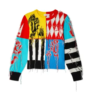 Charles Jeffrey - Men's Guddle Jumper - (Heraldry Flag)