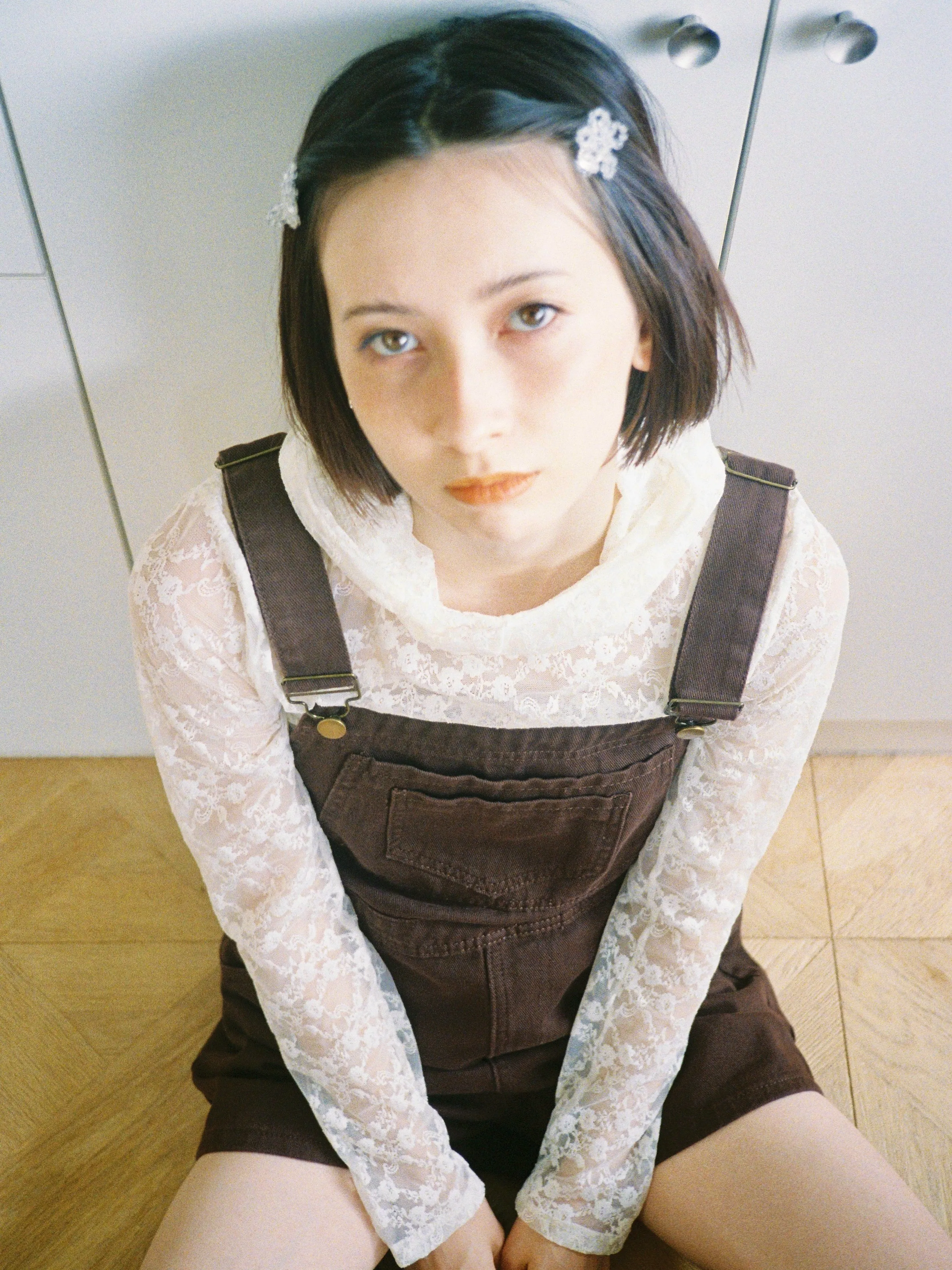 Chocolate Overall Shorts